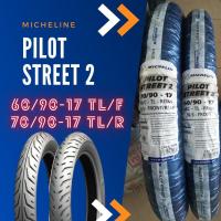 ราคา **ผ่อนได้**Michelin รุ่น Pilot Street2 ชุดยางนอกมอเตอร์ไซด์ ขนาด 60/90-17 36S XL.TL(F) +70/90-17 43S XL TL(R) รวม 2 เส้น (4807248466)