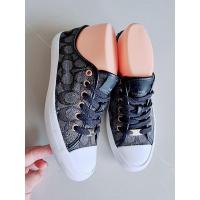 ราคา รองเท้าผ้าใบ มือสอง แบรนด์ COACH ของแท้ ยาว23.5 (11406451106)
