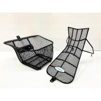 ราคา ตะกร้าหน้าแบบตาข่าย+กันลายแบบตาข่าย FINN สีดำ (21873519951)