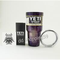 ราคา แก้วน้ำเก็บความเย็น YETI RAMBLER TUMBLER 30oz (900ml) ลายGalaxy ม่วง (549246329)