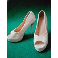 ราคา รองเท้ามือสอง รองเท้าส้นสูง เบอร์ 37/23.5 ส้นสูง 5 นิ้ว หรูหรา ไฮโซ ใส่ออกงานได้ (9300784585)