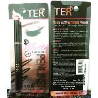 ราคา (ส่งฟรี) TER I’m matte waterproof penliner #01 Black (77788166)