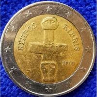 ราคา เหรียญ​ยูโร​ ไซปรัส​ Cyprus, 2 Euro, ใช้แล้ว, #​3036E (20092352696)