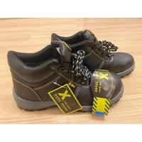 ราคา X-Box รองเท้าเซฟตี้หุ้มข้อ รองเท้าหัวเหล็กพื้นเหล็ก หนังแท้ พื้น PU เบา สวย คุณภาพสูง ราคากันเอง รองเท้า เซฟตี้ safety s (57106511936)