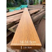 ราคา ไม้จริงหลุมพอขนาด1.5" x 6" ชื่อไม้หลุมพอ Merbau Wood ไม้เนื้อแข็งมากๆๆทนแดดทนฝนดรมากๆๆ(ไสกบพร้อมนำไปใช้งาน) (6653415597)