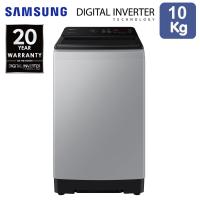 ราคา Samsung เครื่องซักผ้าฝาบน ระบบ INVERTER ขนาด 10 กิโลกรัม รุ่น WA10CG4545BYST (57105809772)