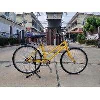 ราคา Touring Tokyo bike รุ่น Bisou ไม่มีเกียร์ วงล้อ 26 นิ้ว เฟรมเหล็ก Cromoly ขนาดท่อตั้ง 44 cm สภาพสวย (53054960197)