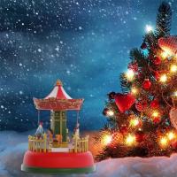 ราคา ใหม่ม้าหมุนม้ากล่องดนตรีเรซิ่นม้าหมุนกล่องดนตรีตกแต่งเดสก์ท็อปที่บ้านเด็กวันเกิดคริสต์มาส (47803637933)