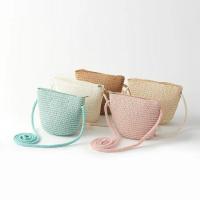 ราคา HARA GIRLS SLING BAG PLAIN STRAW BAG BEACH BAG สไตล์ (26444323788)