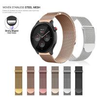 ราคา 20 มม.22 มม.สแตนเลสสตีล Breathable Milanese สําหรับ Huami Amazfit GTR mini / GTR4 GTR3 Pro GTR2 2E (48353135554)