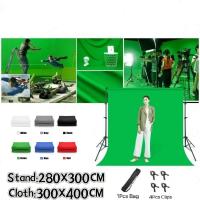 ราคา ชุดเซ็ตฉากสตูดิโอขนาดใหญ่ 2.8x3ม. และผ้าฉาก 3x4ม. มี6สีให้เลือกได้ (28565342915)