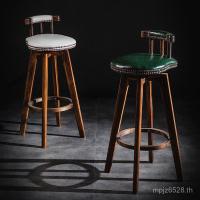 ราคา ไม้เนื้อแข็งคาร์บอนเก้าอี้บาร์หมุนสไตล์อเมริกันด้านหน้าโต๊ะเก้าอี้บาร์เก้าอี้ครัวเรือนสูงอุจจาระขาทั้งหมดไม้เนื้อแข็งบาร์ อ็อกซ์เอ็นเอ็กซ์ (45004993448)