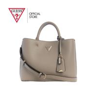 ราคา GUESS กระเป๋า รุ่น BG697406 MERIDIAN II GIRLFRIEND SATCHEL สีน้ำตาลอมเทา (46955037525)