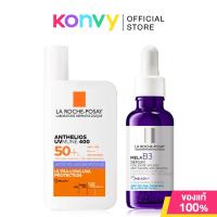 ราคา La Roche Posay Set 2 Items Mela B3 Serum 30ml+ Anthelios Uvmune400 Anti-Dark Spots Fluid SPF50+ PA++++ 50ml. (41609268395)