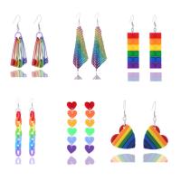ราคา ต่างหูสีรุ้ง ตุ้มหูสีรุ้ง LGBT (23672397356)