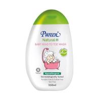 ราคา สบู่เหลวอาบน้ำพร้อมสระผมเด็ก Pureen head to toe ขนาด250 ml (9117396063)