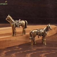 ราคา หยางกัว ตุ๊กตาม้าทองเหลือง,วัสดุบรอนซ์ม้าโลหะรูปปั้นทองเหลือง,ของสะสมแฮนด์เมดขนาดจิ๋วจีนราศีม้าตกแต่งบ้าน (53807256899)
