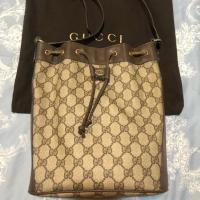 ราคา กระเป๋ากุชชี่วินเทจ แท้ % ทรงขนมจีบ มือสองสภาพดี (2171298383)