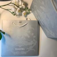 ราคา New Pandora Christmas Limited Edition gift bag แท้ % (2047403024)