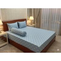 ราคา ชุดผ้าปูที่นอนยืดหยุ่นมีลาย [ผ้าปูที่นอนและปลอกหมอน 4 ชิ้น, ถุงหูรูด] ผ้าปูที่นอนระบายอากาศยืดหยุ่นสูงคุณภาพสูง (49651878236)