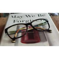 ราคา Coach HC6013 Julayne 5001 Eyeglasses Dark Tortoise Rectangular 52-16-135 mm กรอบแว่นตาของแท้มือสอง ทรงยอดนิยม ขาลายสวย เ (24801423976)