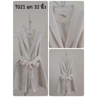 ราคา เสื้อแขนกุดมือสอง เสื้อมือสองสภาพดี เสื้อแขนกุดสีขาว (27576320801)