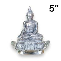 ราคา พระเชียงแสนนั่งเรือ เงินยวง กว้าง 5นิ้ว สูง 10นิ้ว (22959017224)