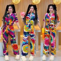 ราคา CC 22416 Set 2 ชิ้น ลายมัดย้อม ชุดไปทะเล เที่ยวทะเล สงกรานต์ เล่นน้ำ (ฟรีไซส์ M+ อก 32-38 เอว24-34 สพ36-42) (27032511071)
