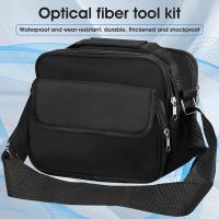 ราคา FTTH Optical Fiber ชุดเครื่องมือกระเป๋าสําหรับ VFL Power Meter FTTH Optical Fiber ชุดเครื่องมือกระเป๋า 23 ซม.X16 ซม.X19 ซม. (57404420165)