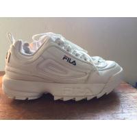 ราคา รองเท้า Fila ทรงอ้วน แท้ % มือ 2 (12752918873)