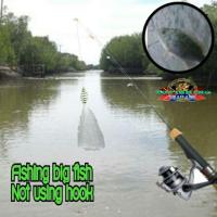 ราคา ตระกร้อตาข่ายตกปลาFishing netตกปลาไม่ต้องใช้ตะขอเบ็ด (1578531163)
