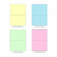 ราคา A4 กระดาษปอนด์สี ปรุกลาง (24871133678)