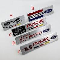 ราคา สติ๊กเกอร์โลโก้รถยนต์อลูมิเนียม Ford St Rs Racing Wolf 1 ชิ้น (4345918119)