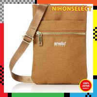 ราคา Anello Grande Mini Shoulder Bag Water-Resistant Crossbody Black (26192657214)