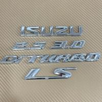ราคา โลโก้ ISUZU Di-TURBO LS 2.5 3.0 ติดรถ ISUZU DMAX ปี 2002-2005 ราคาต่อชิ้น (55656126400)