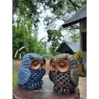 ราคา ดินเผารูปนกฮูกสำหรับแต่งบ้าน (10333317071)