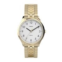 ราคา Timex TW2U40100 Modern Easy Reader นาฬิกาข้อมือผู้หญิง สายสแตนเลส Gold-tone หน้าปัด 32 มม. (20128295037)