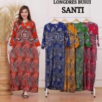 ราคา เดรสยาวผ้าบาติก - แขนยาว - กระดุมหน้า - buildil - busui - - adem - Santi longdress (27031861309)