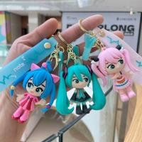 ราคา Hatsune Miku พวงกุญแจจี้การ์ตูนกระเป๋านักเรียนเครื่องประดับสองมิติ Hand-Made ตุ๊กตาน่ารักพวงกุญแจรถ20260121 (52255009163)