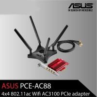 ราคา ASUS (การ์ดไวไฟ) WIRELESS LAN PCI EXPRESS [ PCE-AC88 ] DUAL BAND AC3100 (2863849569)