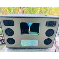 ราคา ลำโพงบูลทูธคาราโอเกะ10”twin ไฟสองระบบ ac220v แบต10s15A (44706284690)