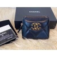 ราคา Chanel mini zip card​ holder black holo 31 (12541709273)