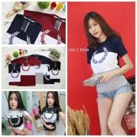 ราคา เสื้อยืด งานปักรวงข้าว Cotton100% (F.ปักใหญ่) (5233711645)