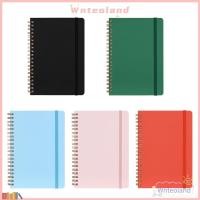 ราคา WNTEOLAND สมุดไดอารี่, สมุดโน๊ตคอยล์ดีไซน์สายรัด B6, สมุดเขียนแบบเกลียวหนาอเนกประสงค์นักเรียนเครื่องเขียน (41774379534)