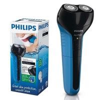 ราคา เครื่องโกนหนวดไฟฟ้าไร้สายกันน้ำ PHILIPS AquaTouch Wet and Dry Electric Shaver AT 600 (26665393627)