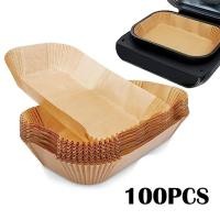 ราคา Rectangle Disposable Airfryer Baking Paper Liner Waterproof Oilproof Non-Stick Baking Mat for Ninja Foodi Air Fryer Acce (29612999627)