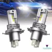 ราคา YosunBin] 2 ชิ้น H4 9003 LED Hi/Lo ไฟสูงและต่ําพร้อมไฟหน้า Canbus สําหรับ Audi Honda VW Toyota H4 หลอดไฟ LED รถจักรยานยนต์ H4 ไฟหน้าใหม่ (53955906582)