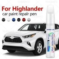 ราคา ปากกาซ่อมสี Touch Up Scratch Remover DIY รถอุปกรณ์เสริมสีดําสีขาวสีแดงสีเทาสําหรับ Toyota Highlander 2001-2025 XU80 20 40 50 (44550730893)