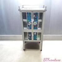 ราคา ตู้กับข้าว ขนาด 2 ฟุต 4 ประตู สีขาว(ตจว.ไม่ได้จัดส่ง) (3217324294)