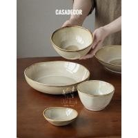 ราคา ชุดอาหารเย็นพอร์ซเลน มอค แบบเคลือบไฟสไตล์ญี่ปุ่นชุดโต๊ะอาหารชุดจานชามชามชามจานกระเบื้อง (43063522802)